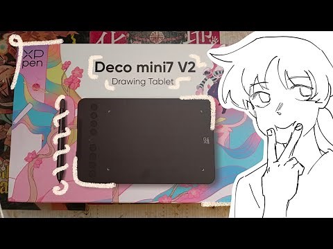 XP-Pen Deco mini7 V2 [Review + Quick sketch]