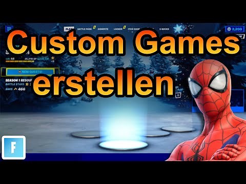 Fortnite Custom Games erstellen 2026 (schnell & einfach)