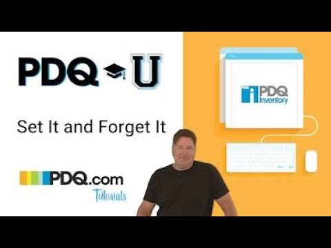 'Set It, Then Forget It' with PDQ Deploy and PDQ Inventory