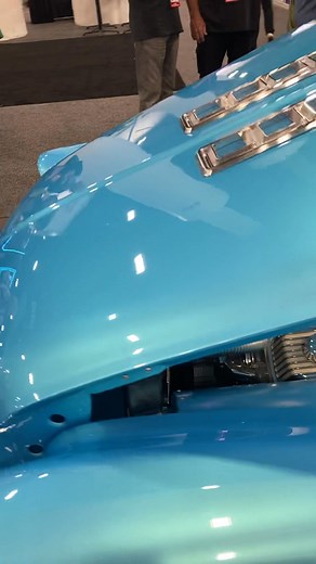 Check out this killer Tri-Five Chevy at this year’s SEMA Show. We love all the custom touches in this one. #sema #carlislegoestosema #semashow #semashow2025 | Carlisle GM Nationals