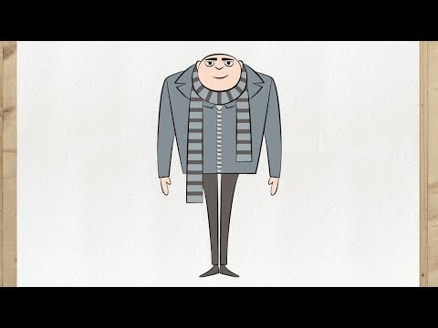 Cómo Dibujar a GRU | Mi Villano Favorito | Tutorial de Dibujo Paso a Paso | Primo Dibujos
