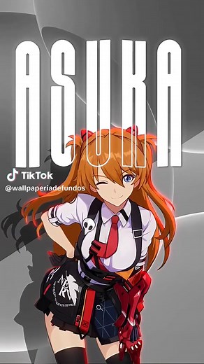 Asuka from Evangelion: A Stunning Wallpaper Collection
