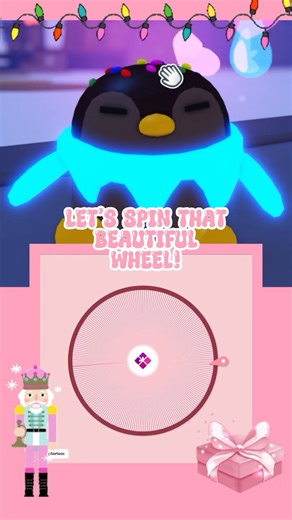 🐧🎄BeezyBloxy’s Advent Calendar Day 2 SPIN THE WHEEL!💕🎁 #roblox #adoptme