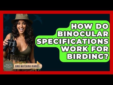 How Do Binocular Specifications Work For Birding? - Bird Watching Diaries