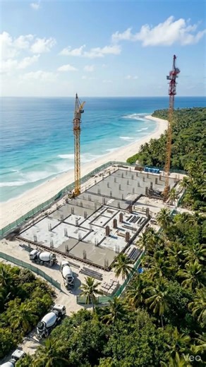 Modern Beachfront Resort Hotel