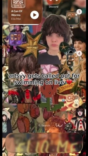 artsyy’s questionable priorities (ft. ‪@dwxeno‬) #dandysworld #dw #fypシ #verity #swimming #silly