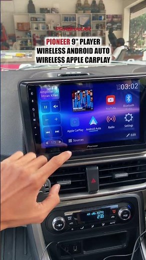 PIONEER AP6650BT | ANDROID AUTO | APPLE CARPLAY | 9'' PLAYER