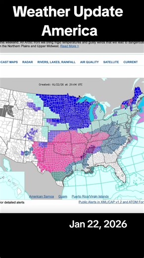 Polar Vortex & Snow storm in Southern America #america #usa #weather #update #googletruckroute