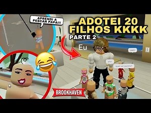 VIDA DE UM PAI DE 20 FILHOS NO BROOKHAVEN (Adotando meus calvinhos - a serie)