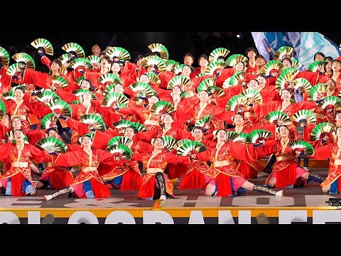 [4K] 北星学園大学〜廻〜 【ファイナル演舞】YOSAKOIソーラン祭り 2023 日曜日 ファイナル (中央)