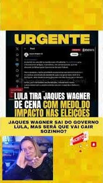 Look what I warned you about happened! Jaques Wagner "left" the PT #lula #brazil
