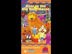 Opening To Bear in the Big Blue House: Vol. 7 2000 VHS