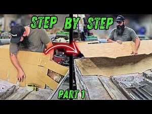 Step-By-Step Rock Solid Transom: Template to First Glass | Project PoorCraft Part 5