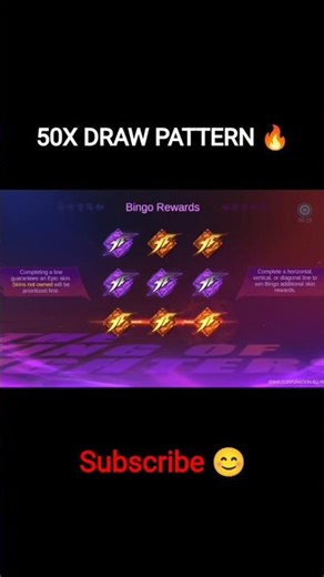 50X Draw Pattern in MLBB KOF Event 😳🔥#MLBB #KOF #DrawEvent
