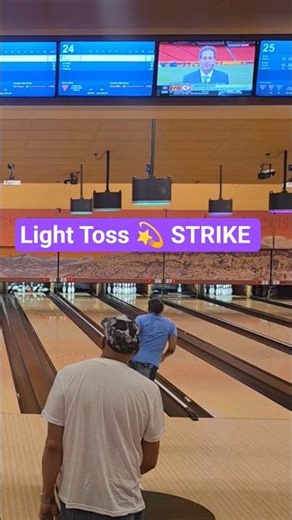“Soft Toss, Loud Pins 😂” #bowling