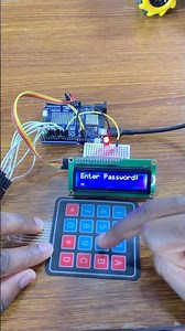Light Control with Arduino using Membrane Keypad