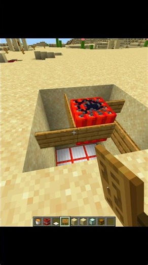 Minecraft Desert Trap🤯