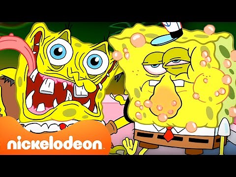 スポンジ・ボブ | スポンジボブ史上一番のグロテスクなシーン | 53分版 | @スポンジ・ボブ公式 | ニコロデオンジャパン