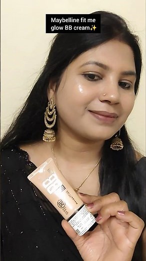 Maybelline fit me glow BB cream| how to apply BB cream| natural makeup kese karein? #makeup #viral