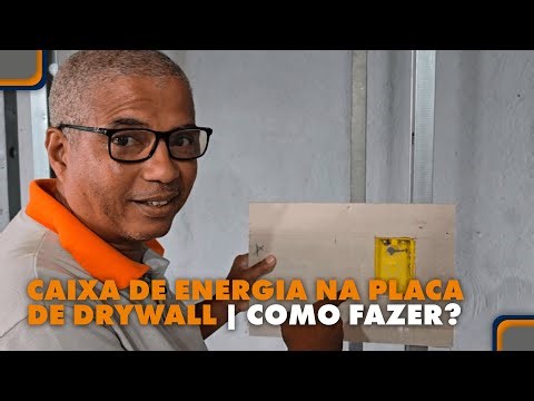 How to install a light box in drywall.