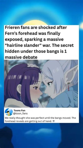 Fern’s Viral Hairline Reveal Exposes Anime’s Biggest Visual Lie