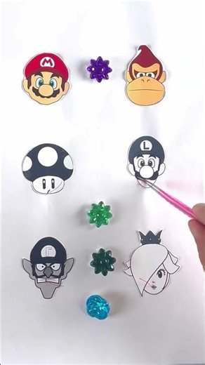 Super Mario galaxy movie#All Characters Rope Puzzle Game Challenge #supermariogalaxy
