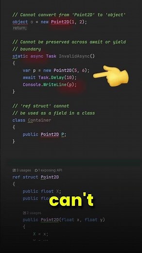 ref structs in C# are INSANE!