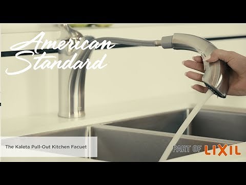 Introducing the Kaleta Pull-Out Kitchen Faucet by American Standard