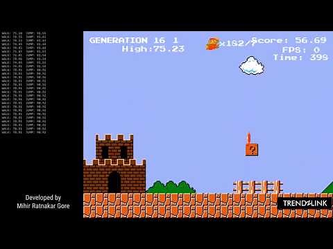 Artificial Intelligence plays Mario