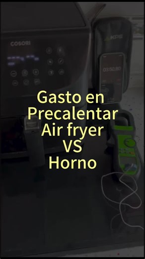 Horno tradicional vs Air Fryer: Comparativa de Consumo