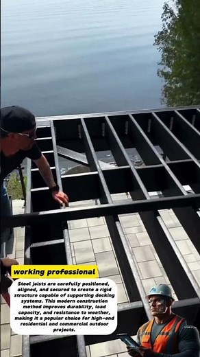 Building a Steel Deck Frame with Precision and Structural Strength