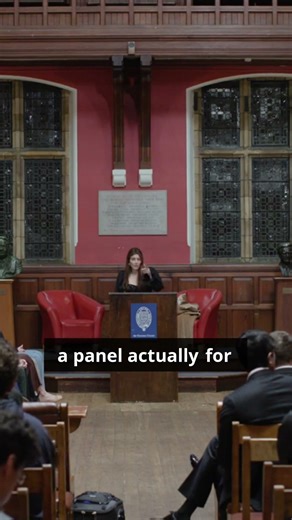 Laila Cunningham Talks About the Indifference in the Institution at the Oxford Union