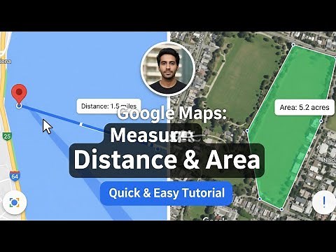 How To Measure Distance & Land Area Using Google Maps