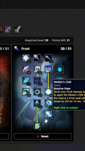 WoW Classic Hardcore Frost Mage Single Target Build