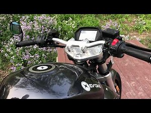 Evoke Electric Motorcycles Walkaround: Urban Series