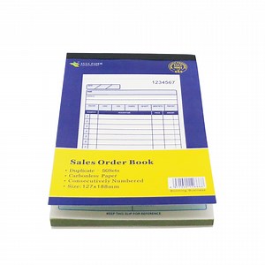 [Hot Item] Money and Rent Receipt Book, 2-Part Carbonless, 50 Sets Per Book