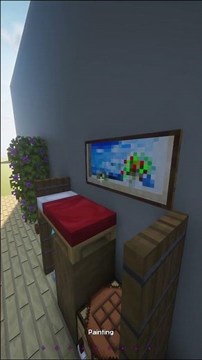 Stop Placing Beds on the Floor! 🛏️ Loft Bed Design #MinecraftAesthetic