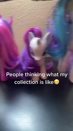 Been collecting for a year won’t stop😅 #fyp #mlp #mylittlepony #toys #ponies #collection
