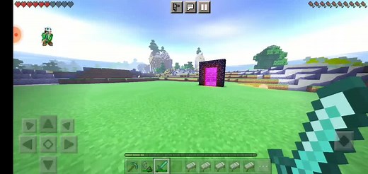 saat ke nether dan cari netherite #minecraft #nether