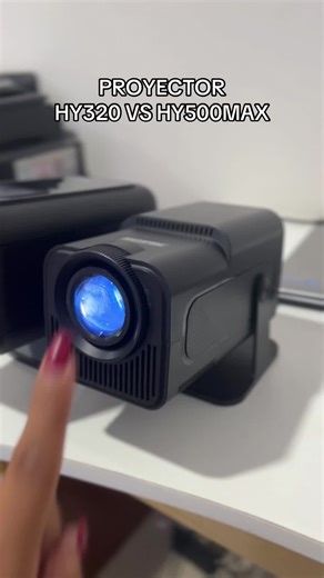 Acá unas diferencias entre el proyector hy500max y HY320 #proyector #nicaragua🇳🇮 #tecnologiayproductosinnovadores