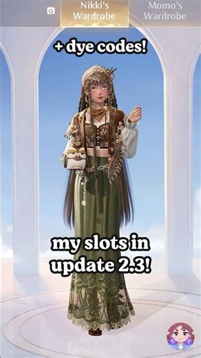 my fav 7 slots in update 23 | Infinity Nikki