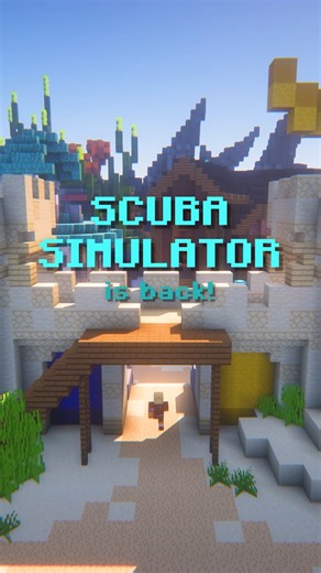 Hypixel Server on Instagram: "Summer just got better: Scuba Simulator is OUT NOW! 🐟 Check out the revamped version of the game, featuring a new map, new vault mechanics, the return of tiered achievements, and more! #minecraft #hypixel #scubasimulator"