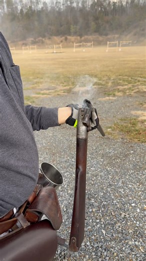 Civil War Gun shooting - Smith Carbine