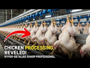 Inside the Mega Chicken Factory – Advanced Egg Incubation & Broiler Farming Process Explained