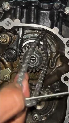 how to install new timing chain in injan #mechanictips #youtubeshorts #plz_subscribe_my_channel