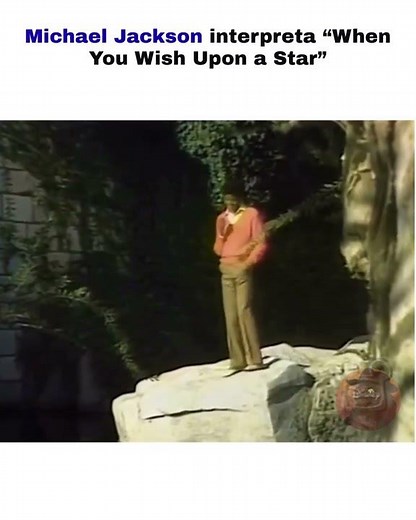 Michael Jackson performs “When You Wish Upon a Star”