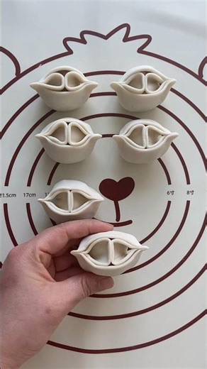 🌸🥟 Amazing Dumpling Shapes | Creative Dough Art Tutorial#DumplingArt 🎨 #FoodArt 😋#FoodShorts 🎬