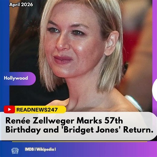 Renée Zellweger Marks 57th Birthday and 'Bridget Jones' Return. The two-time Academy Award winner ce
