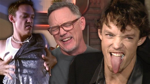 Matthew Lillard can't help but cringe at his first-ever ET interview as he returns to screens in 'Scream 7,' in theaters on Feb. 27. | Entertainment Tonight