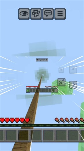 Day 7 highest clutch in Minecraft #trending #shorts 😈